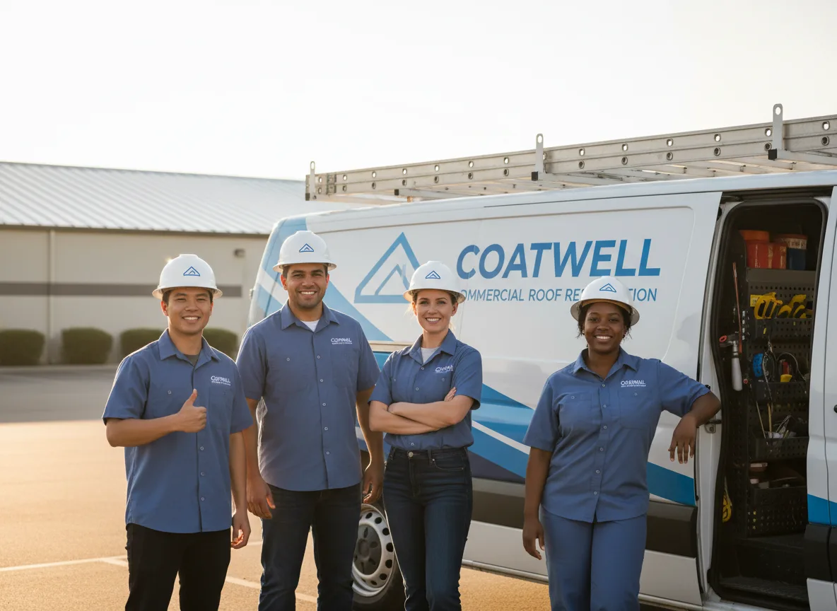 Commercial roof coating company in Doyle, TN